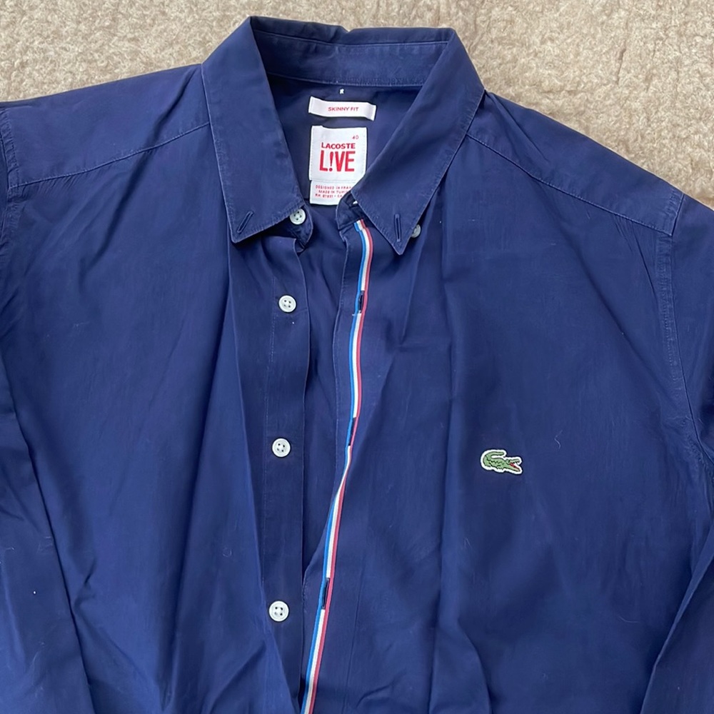 Man Lacoste LongSleeve Dress Shirt